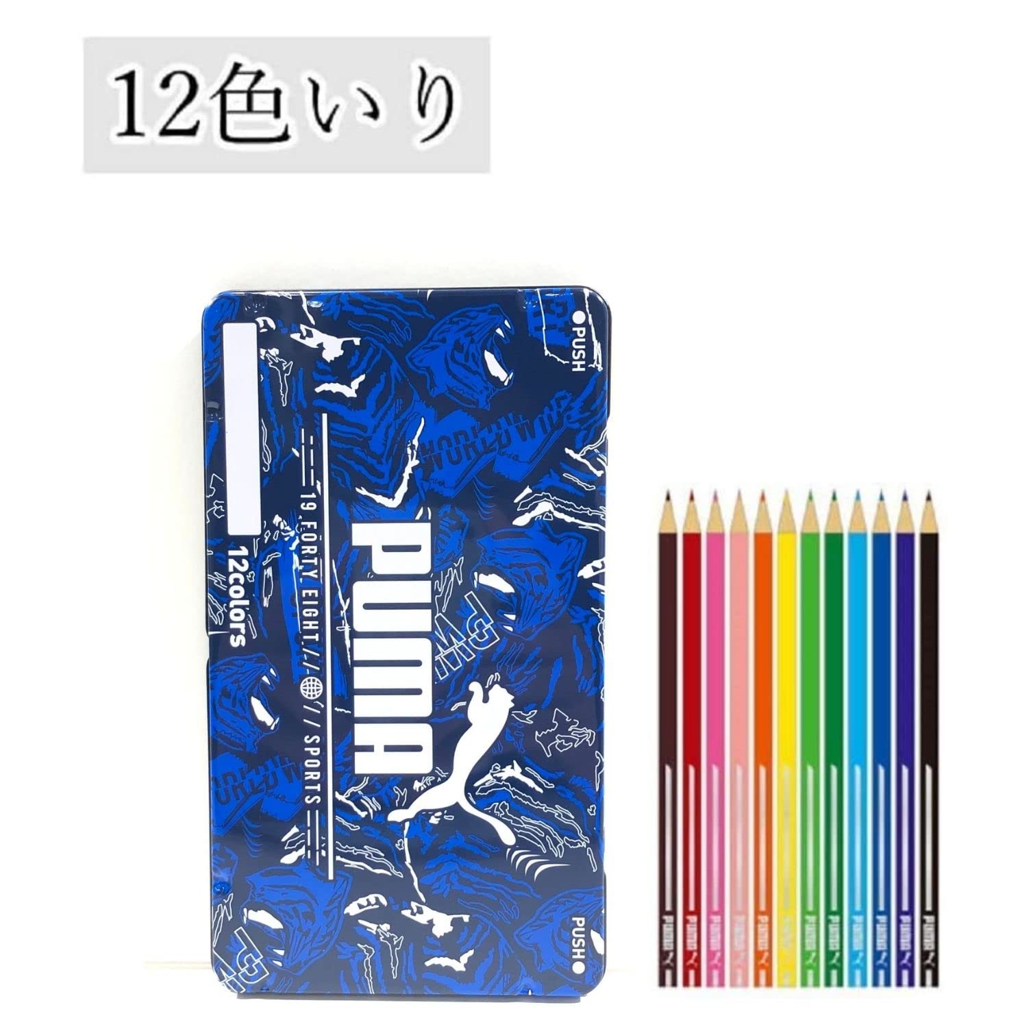 ミネラル5　pinoサマ Amazon.co.jp: Puma PM107 Colored Pencils, 12 Colors, Comes in Tin